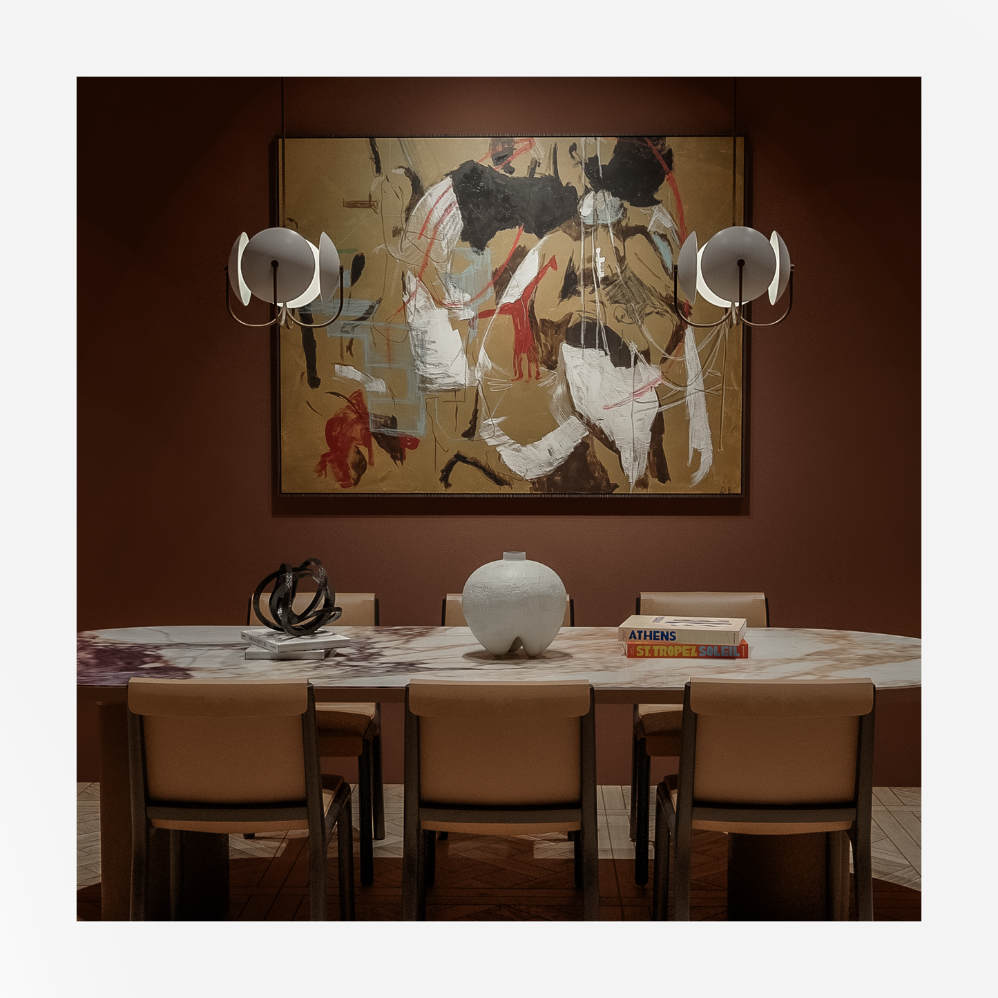 'Emphemeral dance' Painting