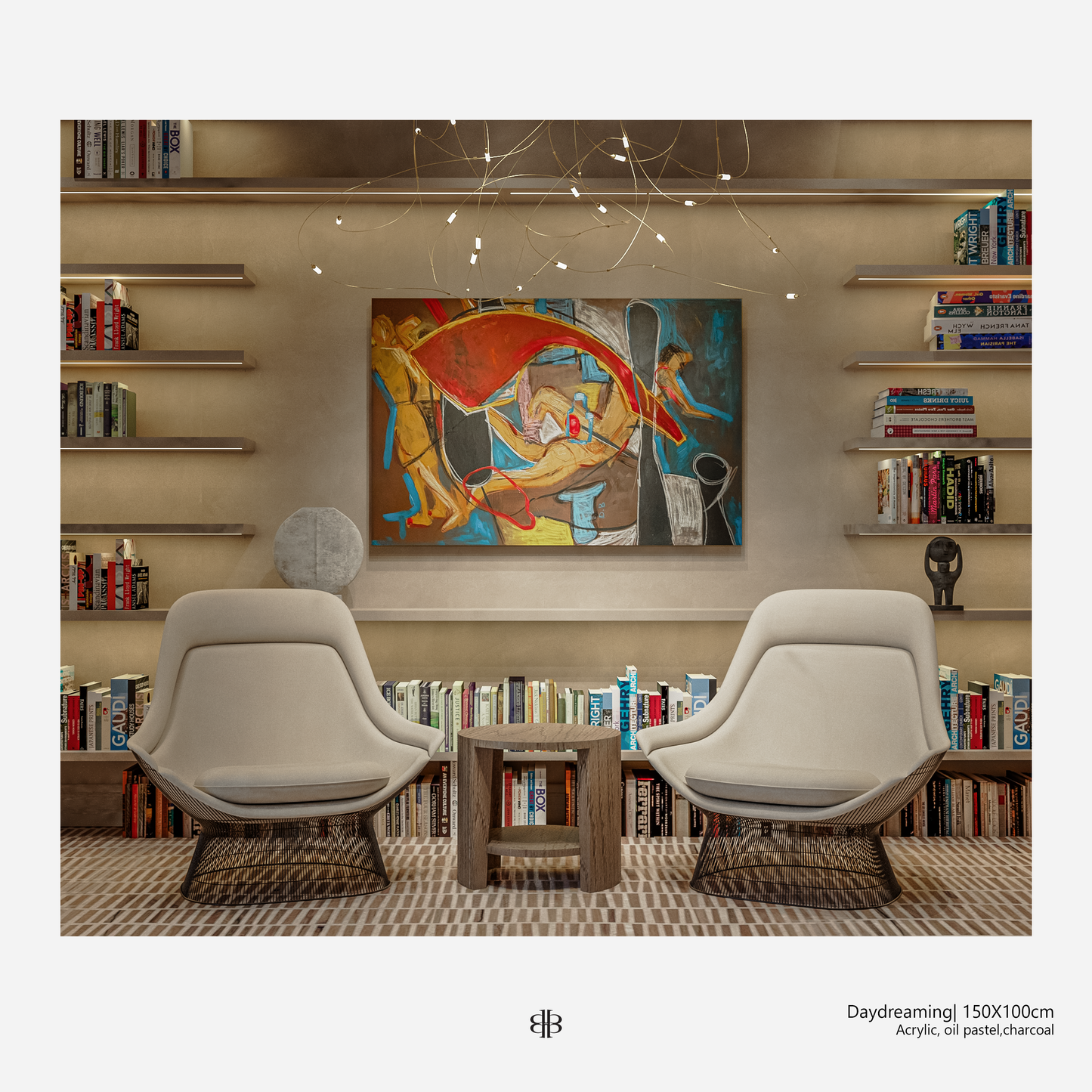 'Daydreaming' Painting