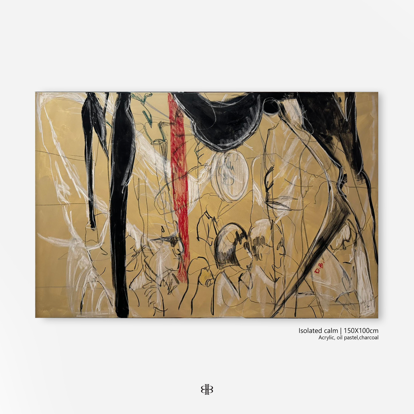 'Isolated calm' Painting