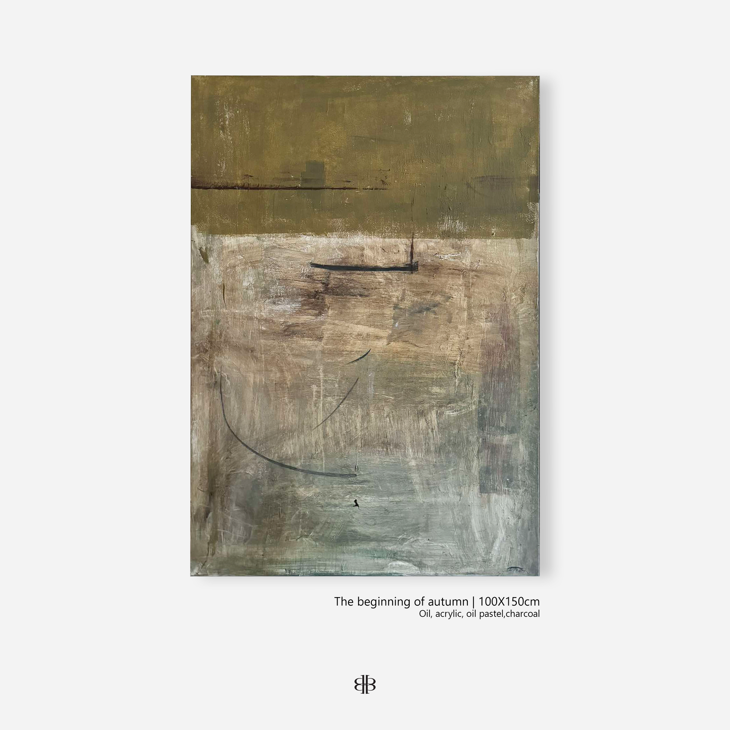 'The beginning of autumn' Painting