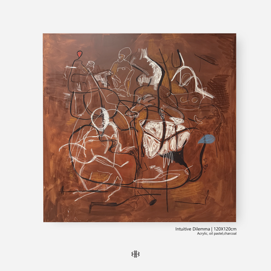 'Intuitive dilemma' Painting