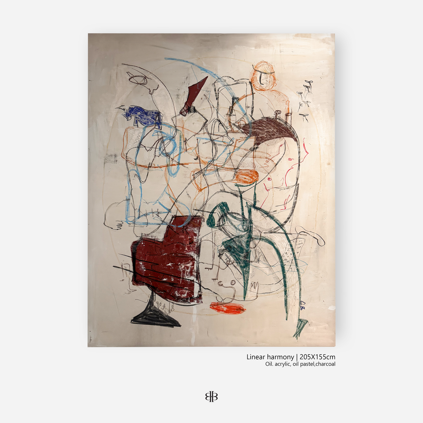 Painting "Linear Harmony"