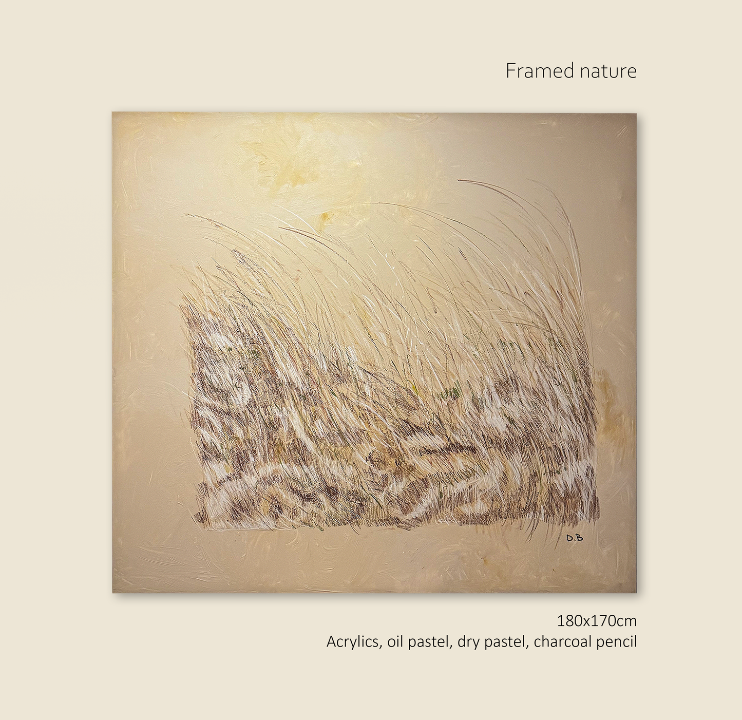 Painting "Framed Nature"