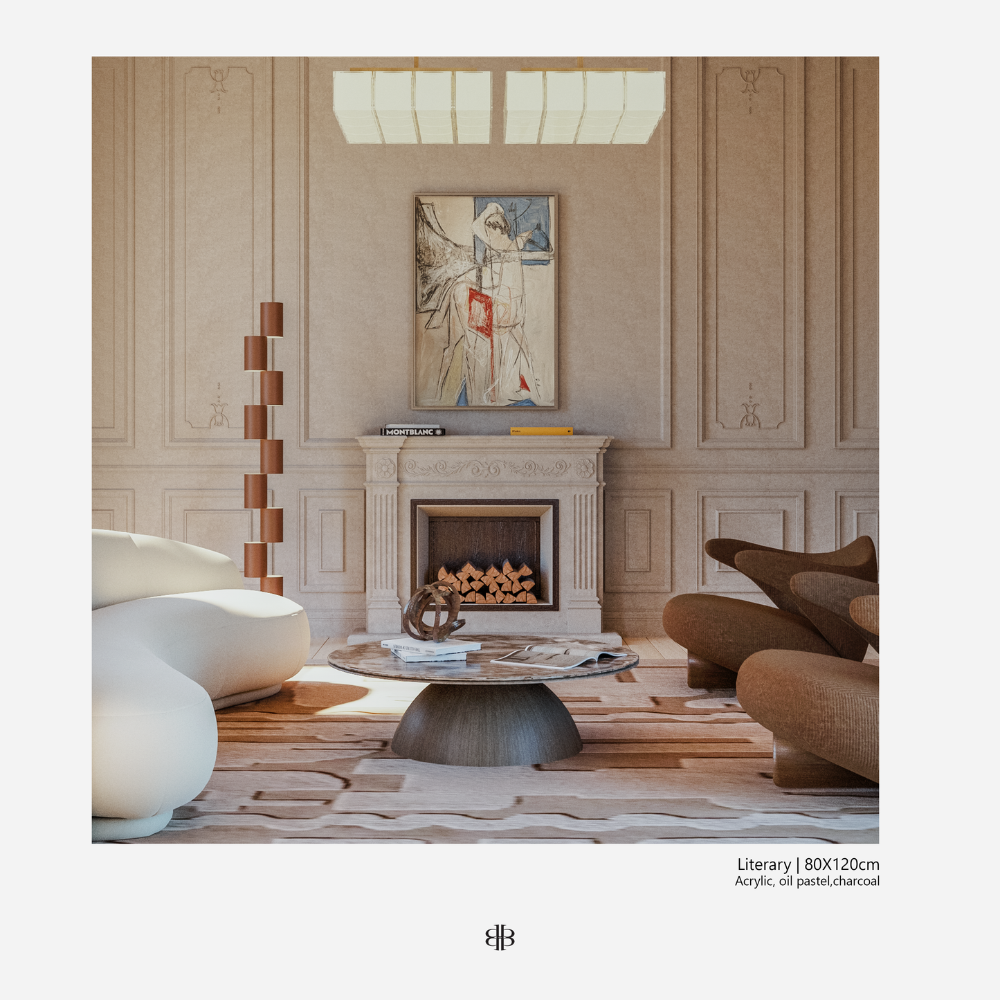 'Literary' Painting