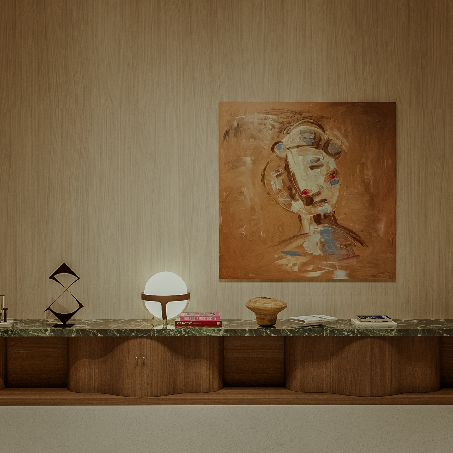 The Role | Painting on canvas 140x140cm