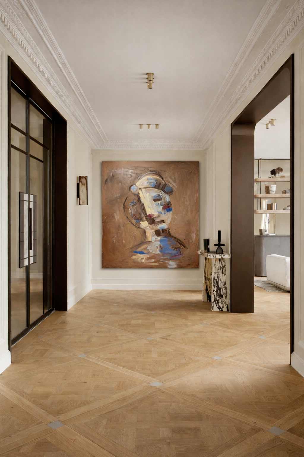 The Role | Painting on canvas 140x140cm