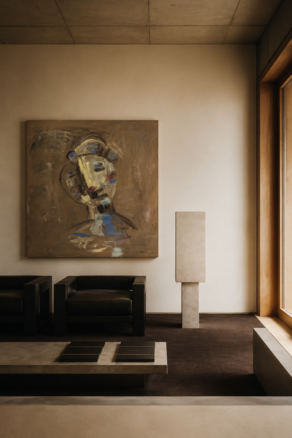 The Role | Painting on canvas 140x140cm