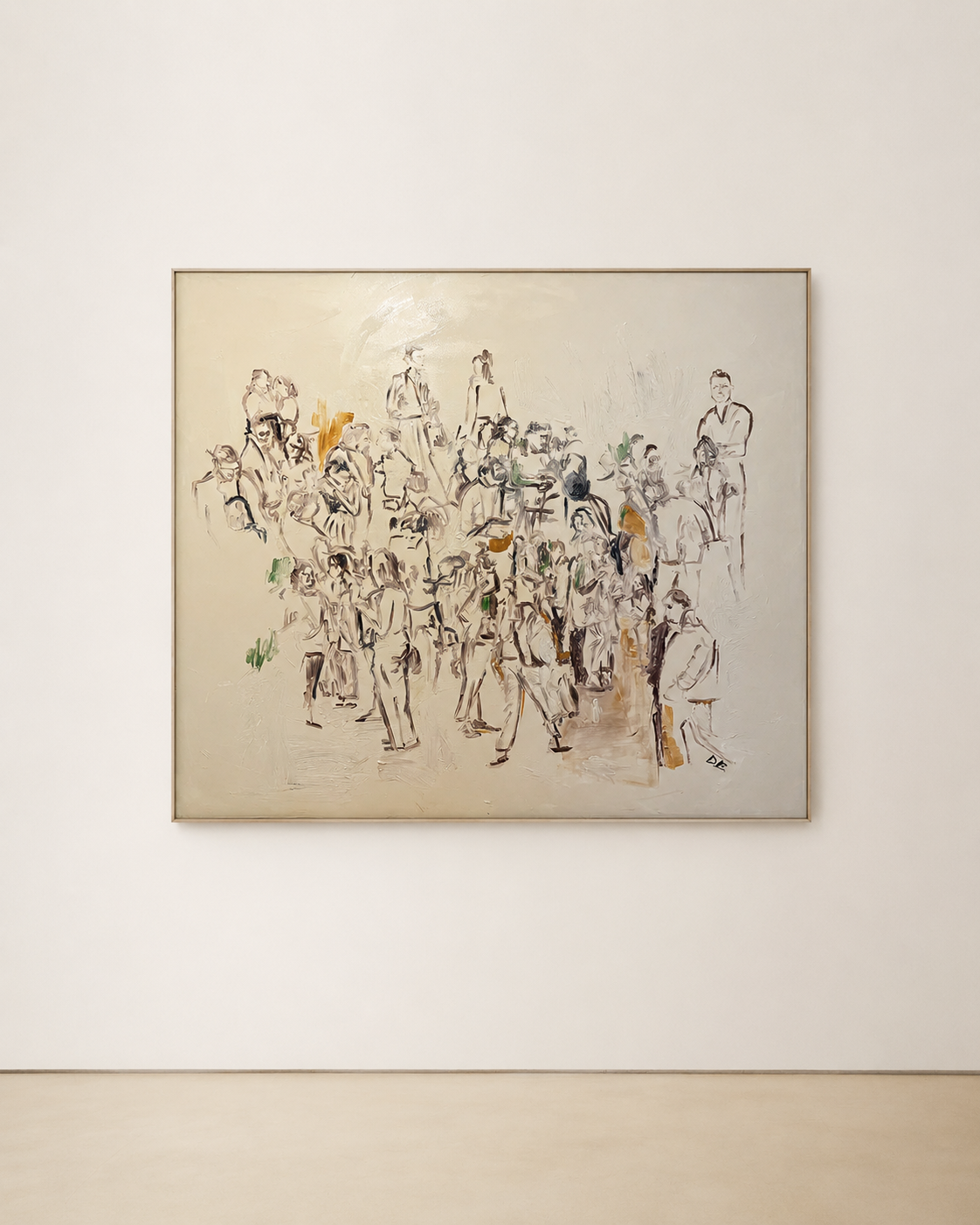 "Conversations" painting