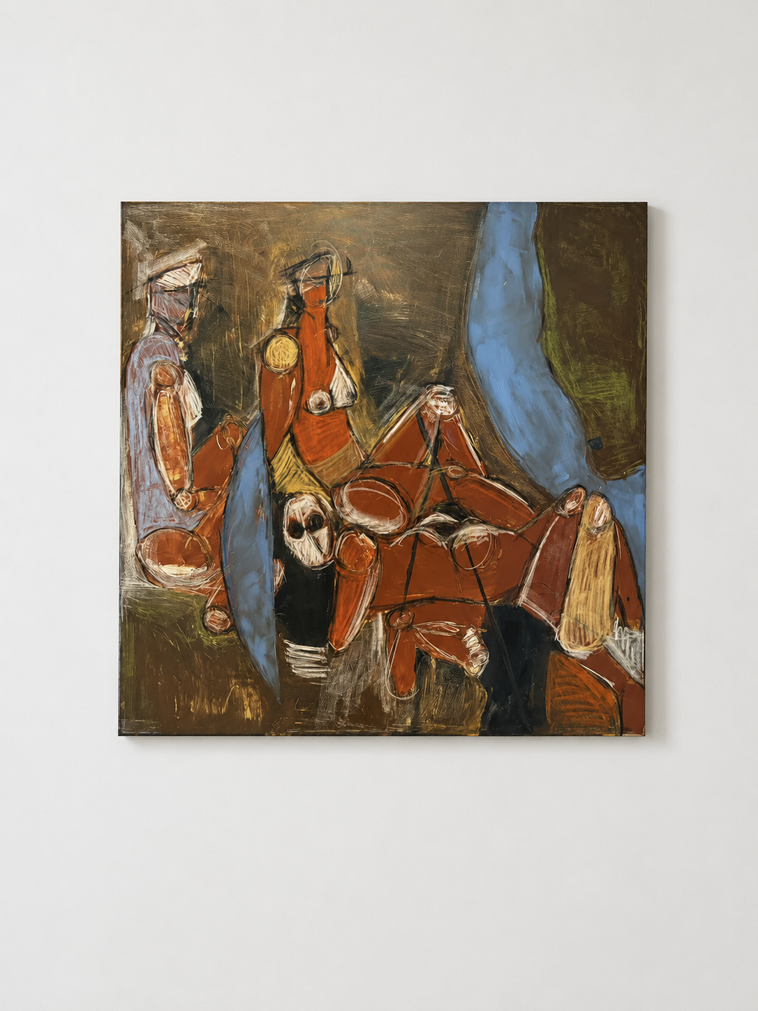 'Deadly flirt' Painting