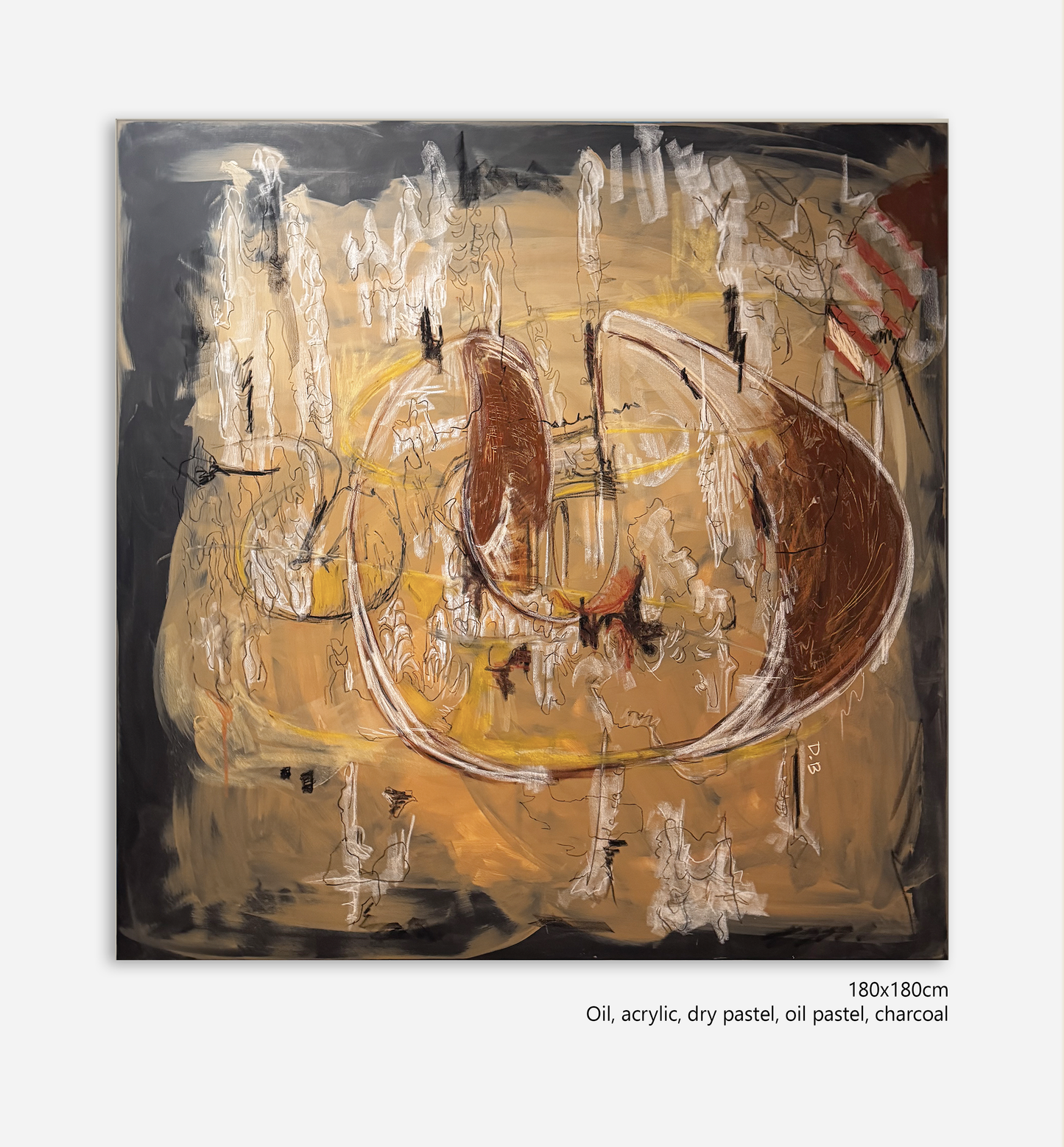 "Other skin" painting on canvas