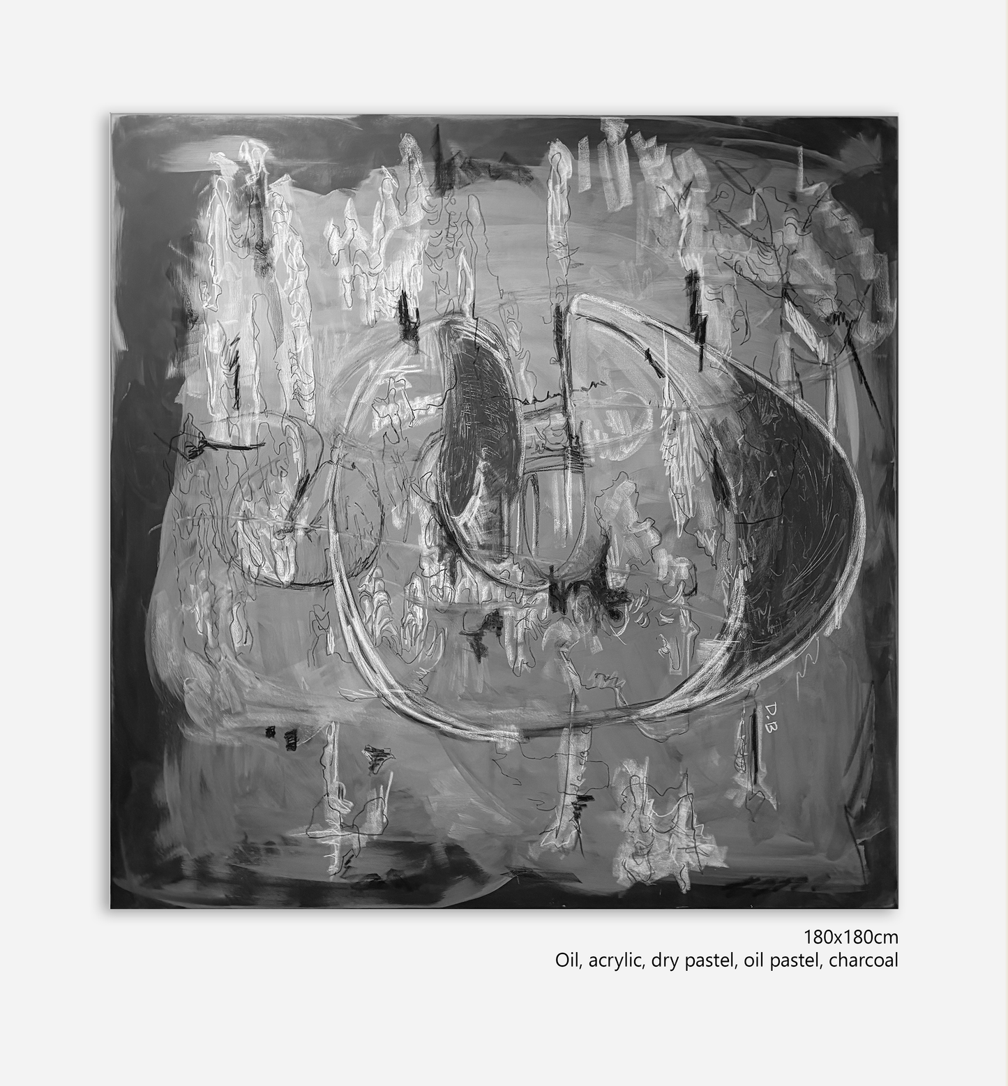 "Other skin" painting on canvas