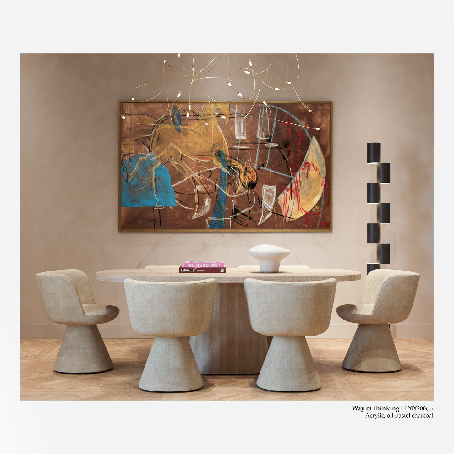 'Way of thinking' Painting