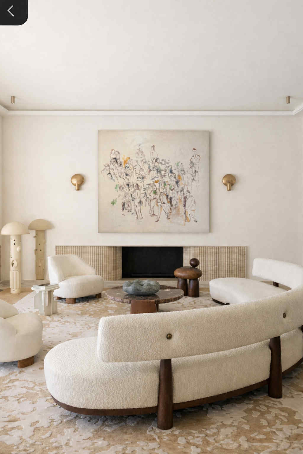 "Conversations" painting