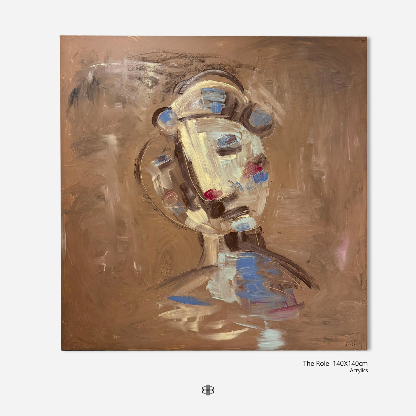 The Role | Painting on canvas 140x140cm