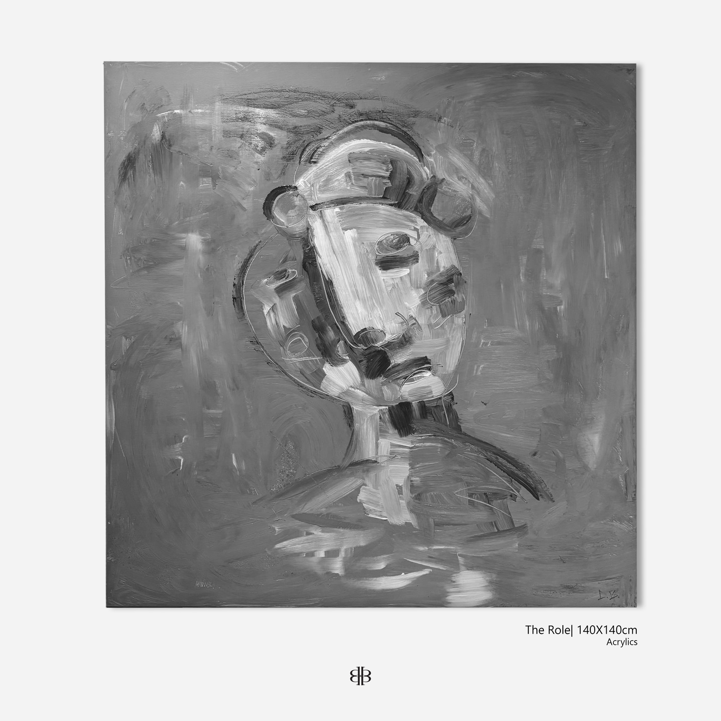 The Role | Painting on canvas 140x140cm